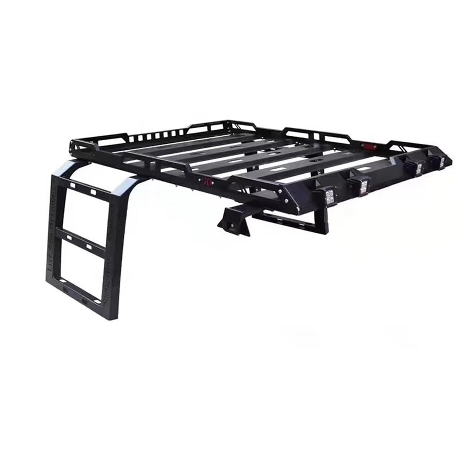 Dachträger Für Jeep Für Wrangler JK 2007-2017 Stahl Dach Rack Mit Zwei Leitern 2 Türen 4 4x4 Auto Auto Aluminium Relingträger(2 Doors) von LEIFEIS