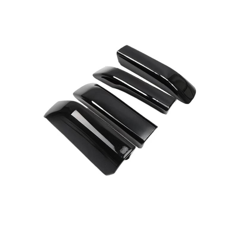Dachträger Für Toyota Für 4Runner N210 N280 2003-2009 2010-2020 Bar Rail Endabdeckung Shell Cap Trim 4-teiliger Dachträger Gepäckträger Relingträger(2010-2020 Black) von LEIFEIS
