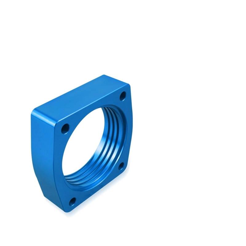 Drosselklappe Für Infiniti G35 FX35 I35 QX4 M35 Für 3,5 L V6 VQ35DE Motor Drosselklappengehäuse Spacer Luftversorgung(Blue) von LEIFEIS