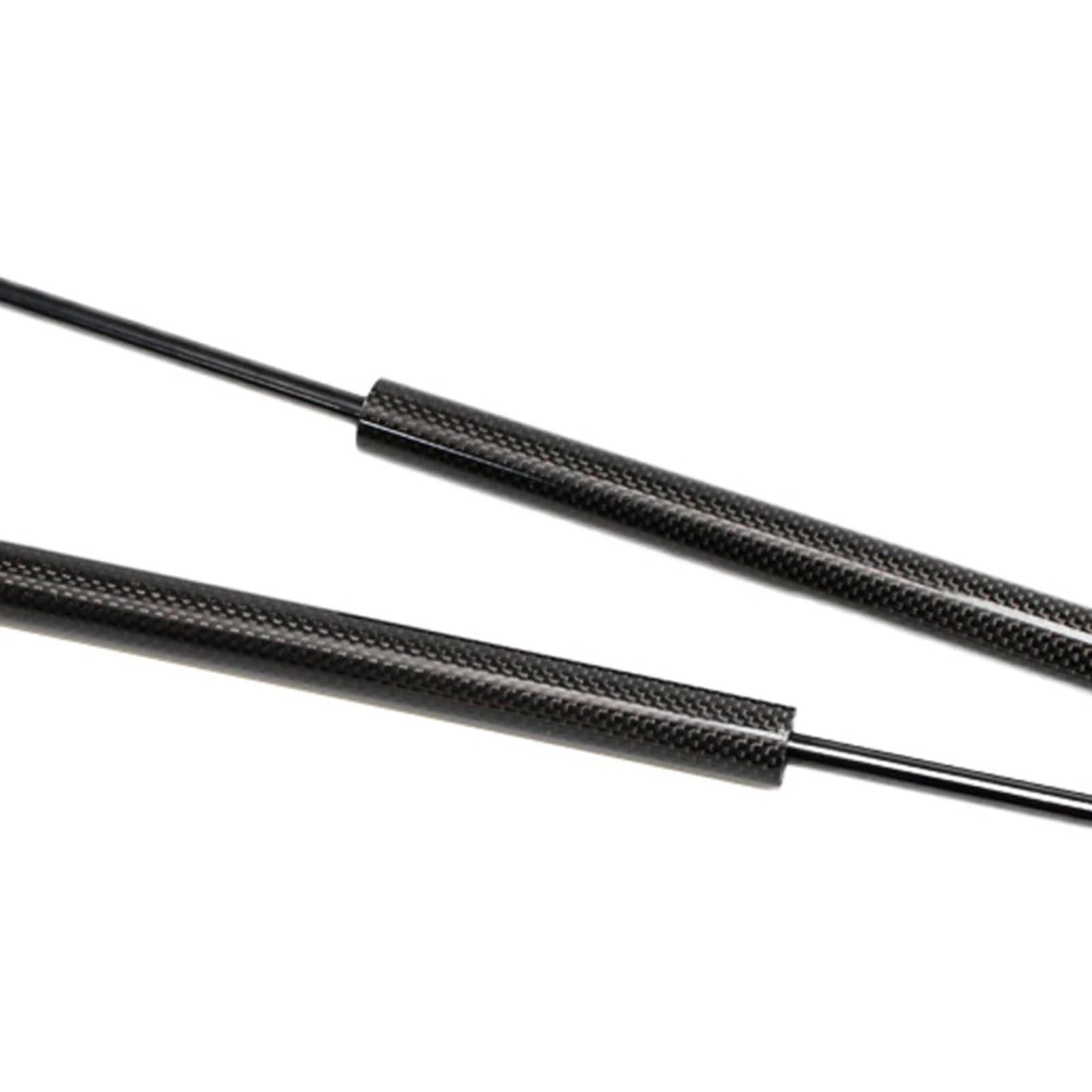 Gasfeder Motorhaube Für Citroen Berlingo 2019-2024 Front Hood Bonnet Modify Gas Struts Shock Dämpfer Lift Unterstützt Gasfeder Dämpfer Motorhaube(Black Carbon Fiber) von LEIFEIS