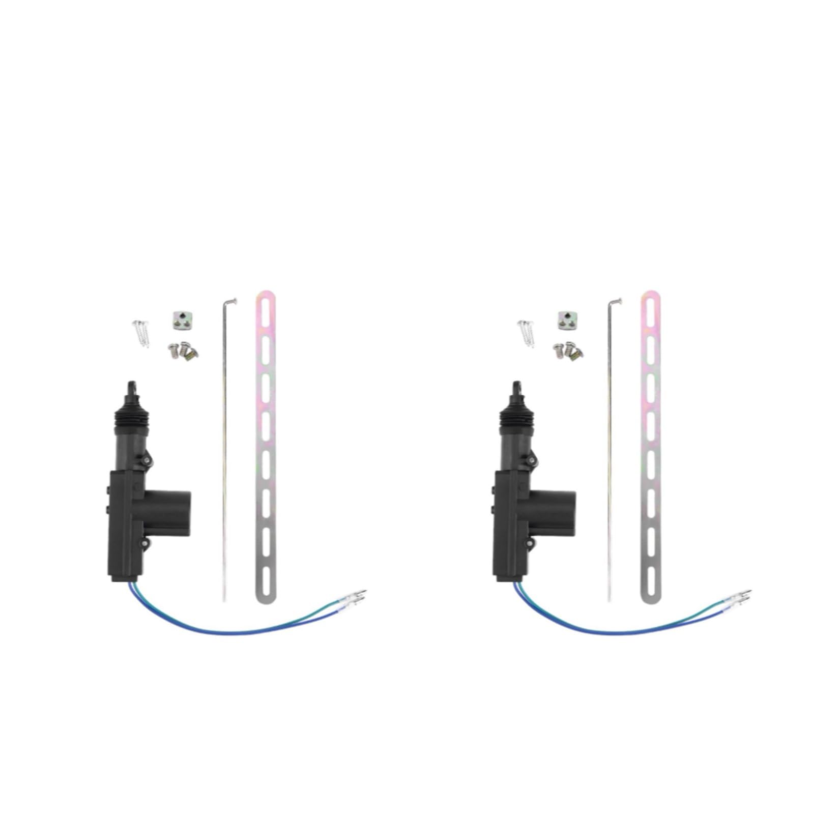 Heckklappenschloss 2/5-Draht-Universal-Auto-Elektro-Fernbedienungs-Zentralverriegelungsantrieb Automatisches 12V Hochleistungs-Verriegelungssystem Einzelpistolen-Typ-Kit Türschloss Heckklappe(2 Wire 2 Heckklappenschloss 2/5-Draht-Universal-Auto-Elektro-Fernbedienungs-Zentralverriegelungsantrieb Automatisches 12V Hochleistungs-Verriegelungssystem Einzelpistolen-Typ-Kit Türschloss Heckklappe(2 Wire 2 von LEIFEIS