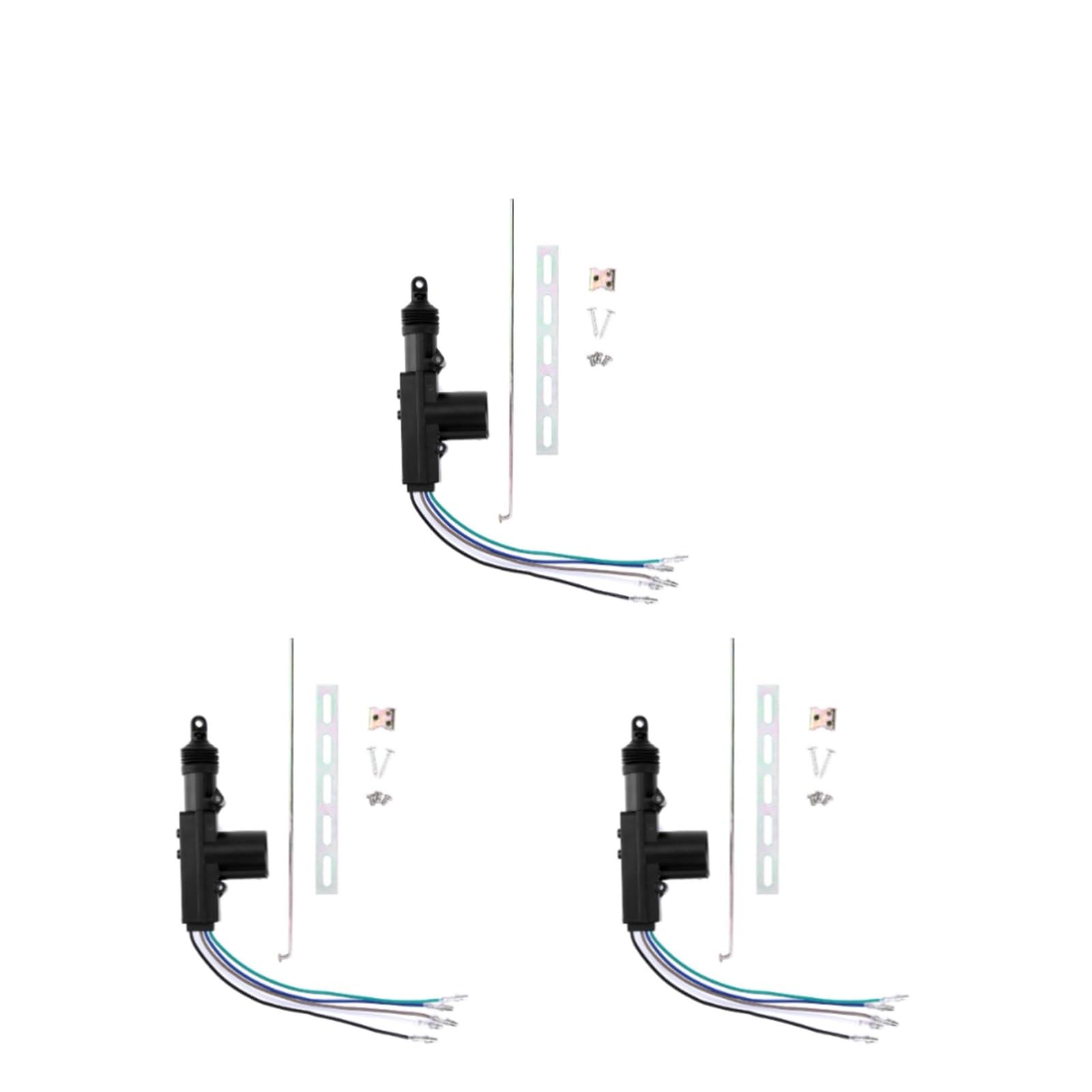 Heckklappenschloss 2/5-Draht-Universal-Auto-Elektro-Fernbedienungs-Zentralverriegelungsantrieb Automatisches 12V Hochleistungs-Verriegelungssystem Einzelpistolen-Typ-Kit Türschloss Heckklappe(5 Wire 3 Heckklappenschloss 2/5-Draht-Universal-Auto-Elektro-Fernbedienungs-Zentralverriegelungsantrieb Automatisches 12V Hochleistungs-Verriegelungssystem Einzelpistolen-Typ-Kit Türschloss Heckklappe(5 Wire 3 von LEIFEIS