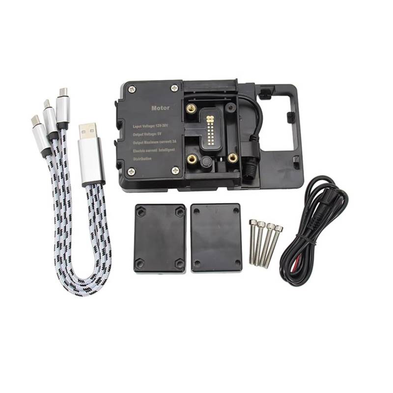 LEIFEIS Motorrad Handy halterungen Für F650GS F700GS F800GS Für Abenteuer 2008-2018 Motorrad Teile Halter Telefon Handy GPS Navigation Halterung Fahrrad Handyhalterung(B) von LEIFEIS