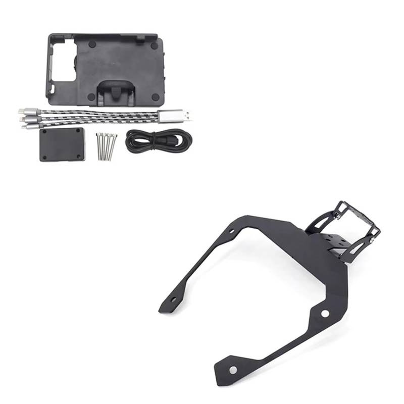 LEIFEIS Motorrad Handy halterungen Für Forza 750 Für NSS750 Motorrad Zubehör GPS Navigation Halterung Supporter Halter Fahrrad Handyhalterung(AB) von LEIFEIS
