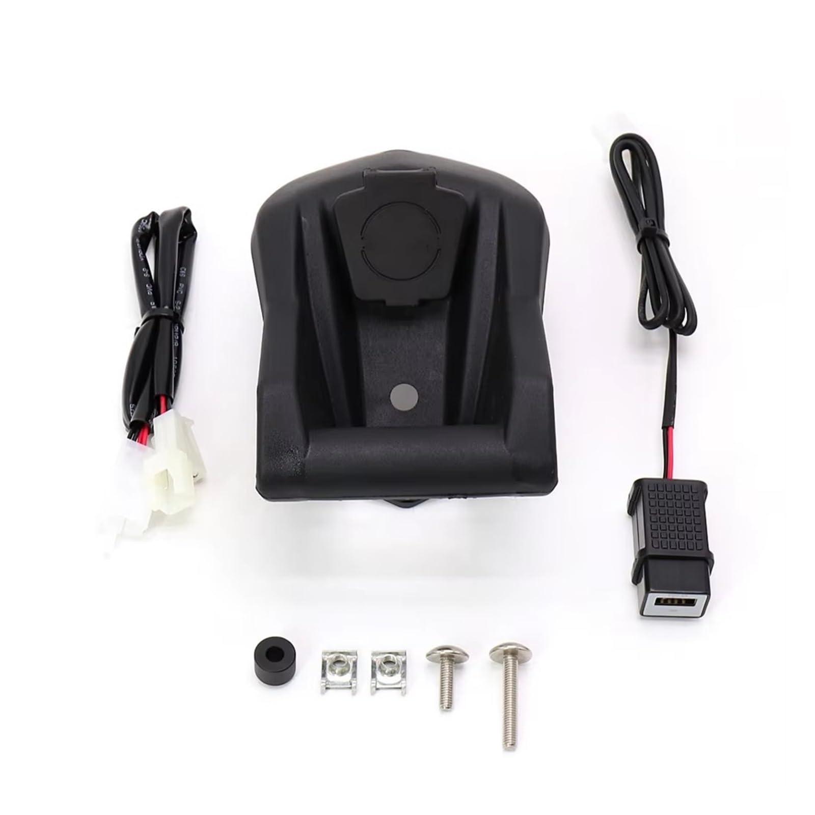 LEIFEIS Motorrad Handy halterungen Für T-MAX 560/530 DX SX 2017-2021 Motorrad Telefon Navigation Halterung Wireless USB Lade Port Konverter Halter Fahrrad Handyhalterung(Mounting Kit Only) von LEIFEIS