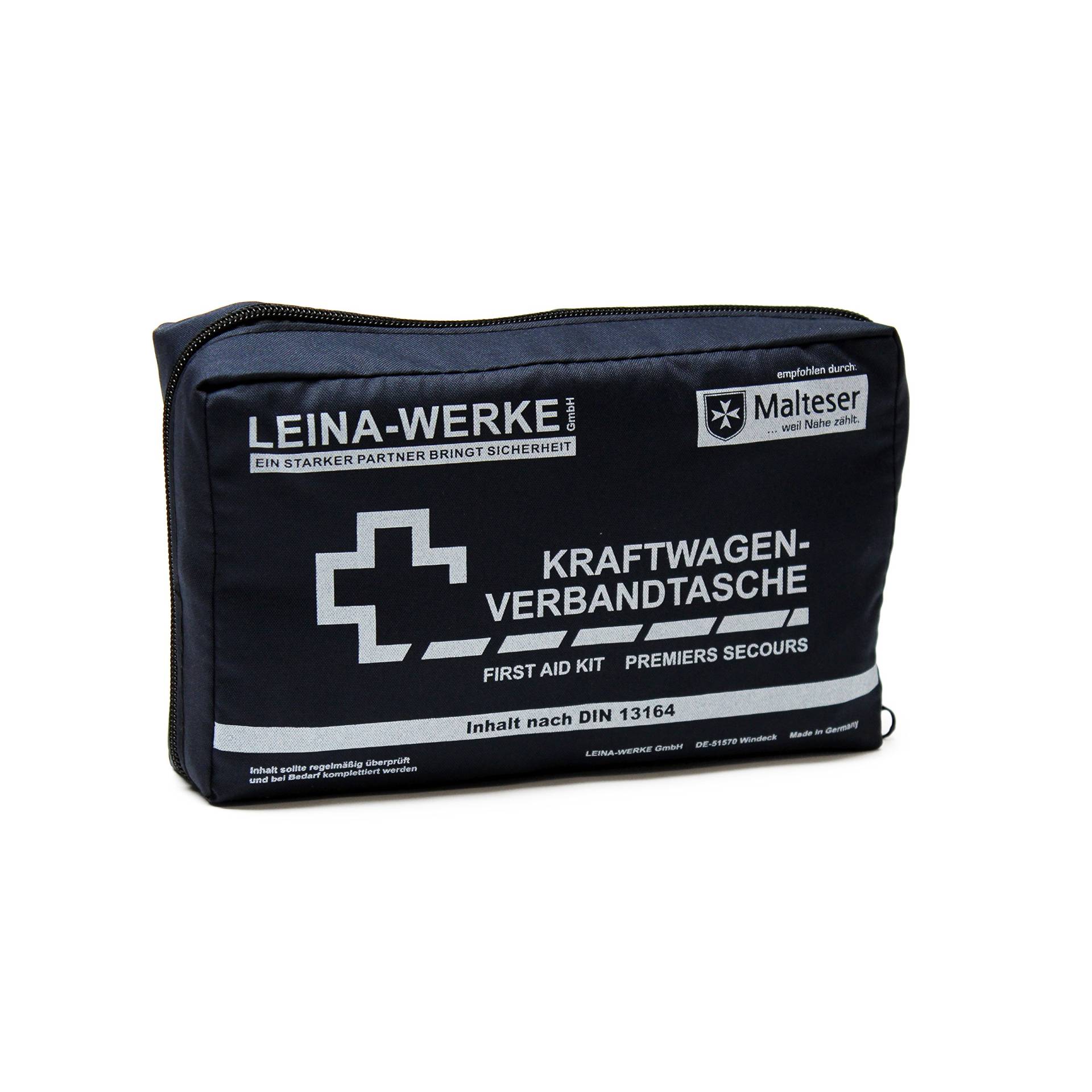 LEINA-WERKE 11001 KFZ-Verbandtaschen Compact - blau von Leina Werke
