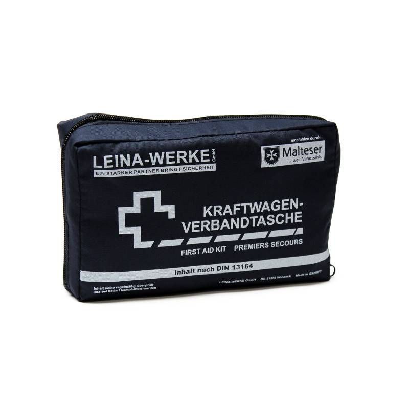 LEINA-WERKE 11001 KFZ-Verbandtaschen Compact - blau von LEINA-WERKE