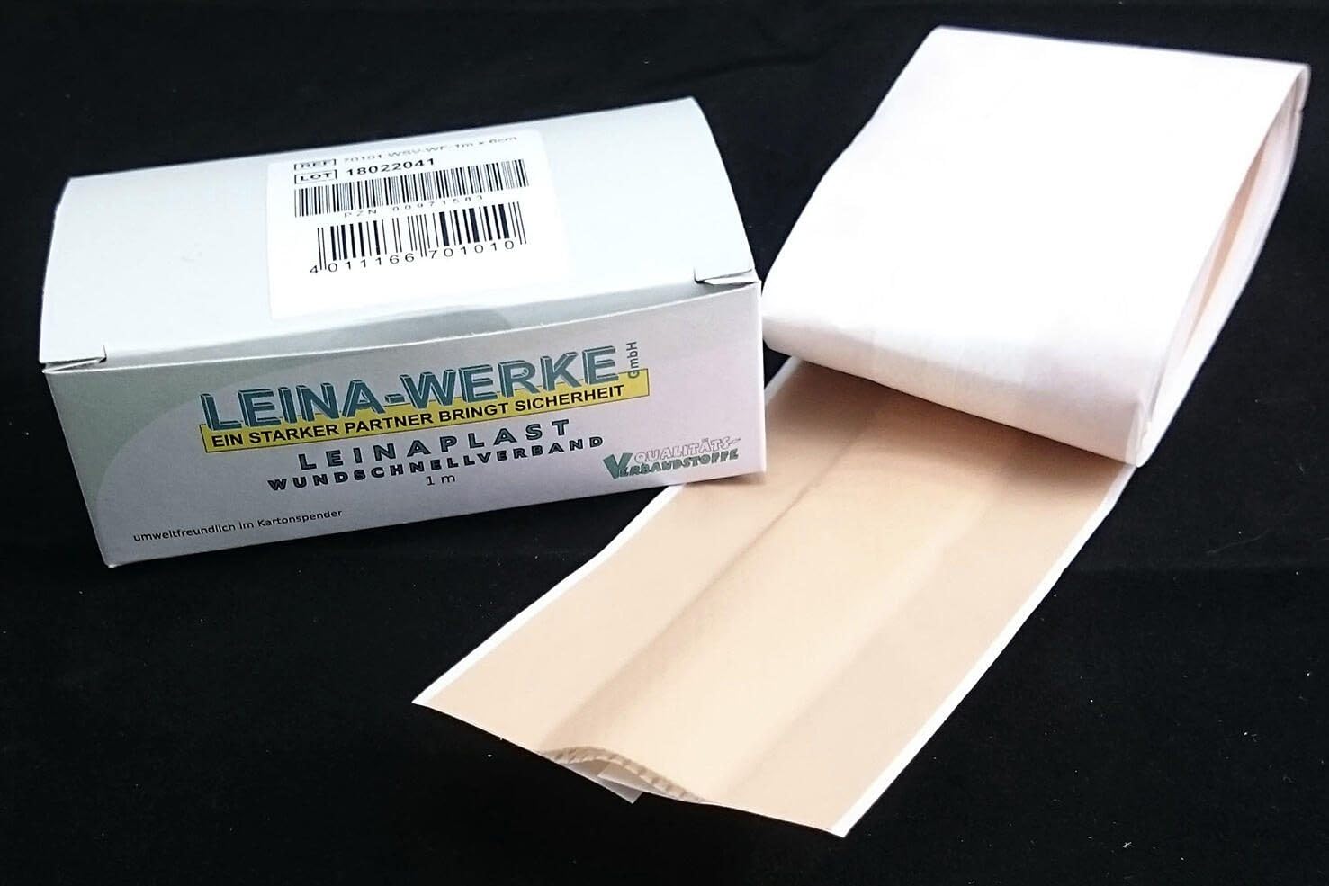 LEINAWERKE 70101 LEINAPLAST-adhesive bandages 1 m x 6 cm WF 1 pc. LEINAWERKE 70101 LEINAPLAST-adhesive bandages 1 m x 6 cm WF 1 pc. von LEINA-WERKE