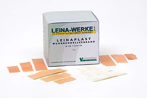 LEINAWERKE 70152 LEINAPLAST-Wundschnellverbände 1 m x 8 cm, NW, 1 Stk. von LEINA-WERKE