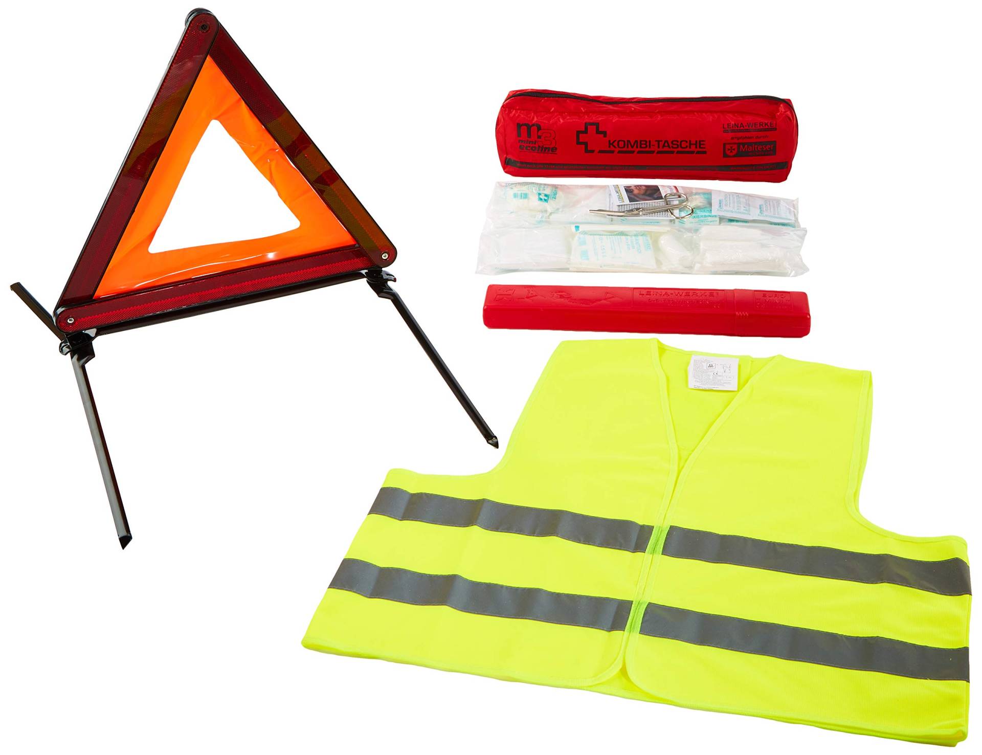 Leina-Werke 15080 Mini-Kombitasche M3 Ecoline ohne Klett, Rot/Schwarz Leina-Werke 15080 Mini-Kombitasche M3 Ecoline ohne Klett, Rot/Schwarz von LEINA-WERKE