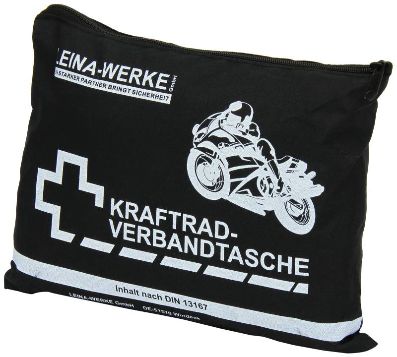Leina Verbandtasche für Motorrad, Kraftrad-Verbandtasche REF 17002,DIN 13167 von LEINA