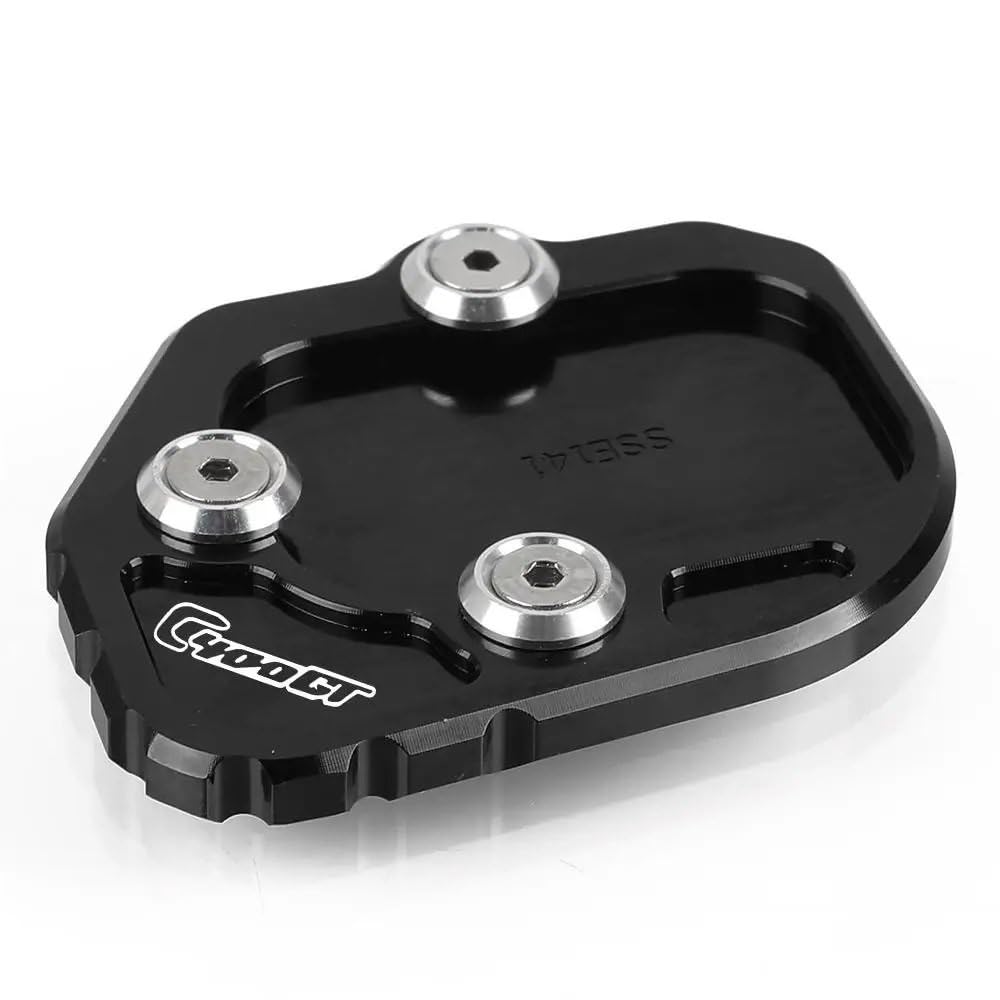 LEINOX Motorrad-Seitenständerpolster C400GT Motorrad Zubehör Fuß Seite Stehen Vergrößern Ständer Verlängerung Pad Regal Für B&MW C 400 GT 400GT 2018 2019 2020 2021 (Color : 1) von LEINOX