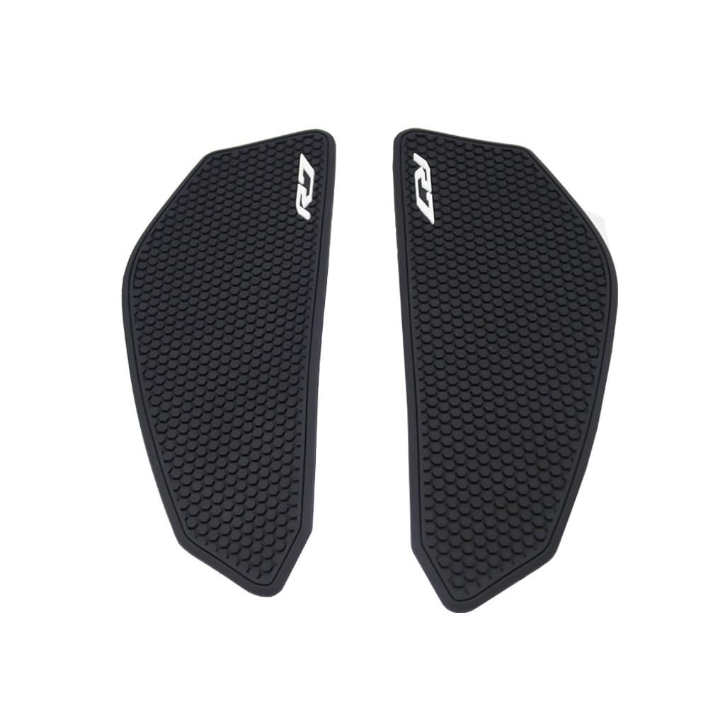 LEINOX Motorrad-Tankaufkleber Motorrad Zubehör Tank Pad Gummi Nicht-Slip Schutz Aufkleber Seite Traktion Kneepad Aufkleber Kit Für Y&AMAHA R7 2022(88) von LEINOX
