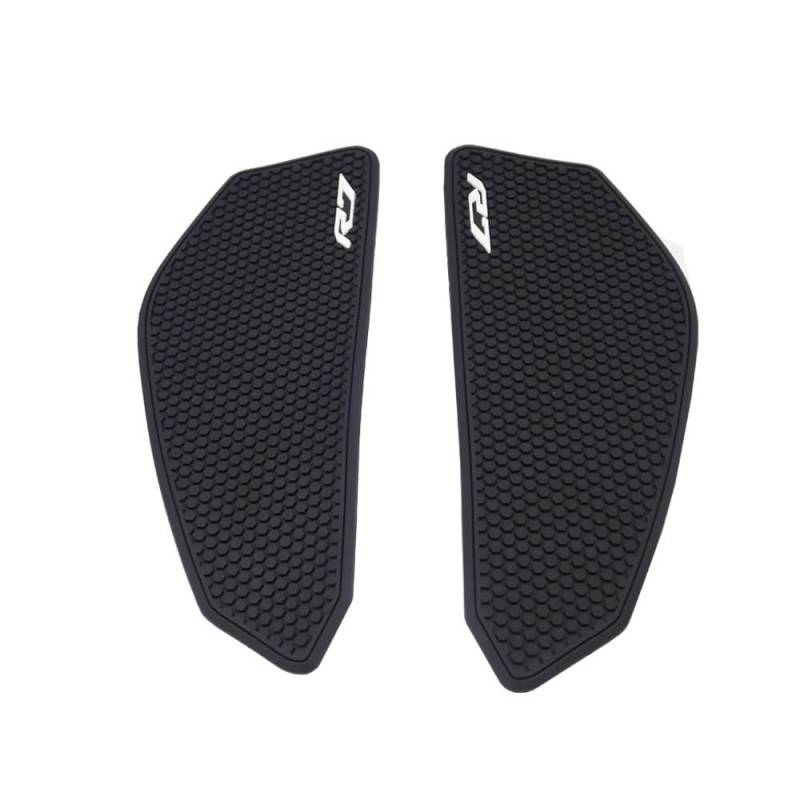 LEINOX Motorrad-Tankaufkleber Motorrad Zubehör Tank Pad Gummi Nicht-Slip Schutz Aufkleber Seite Traktion Kneepad Aufkleber Kit Für Y&AMAHA R7 2022(88) von LEINOX