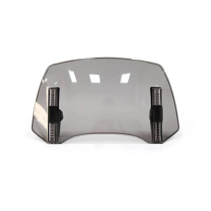 Windschutzscheibe Motorrad Für Afrika Twin XRV750T XRV650 CRF1000L XRV750 Einstellbare Verlängerung Windschutzscheibe Windschutzscheibe Spoiler Deflektor(B Smoke) von LEINOX