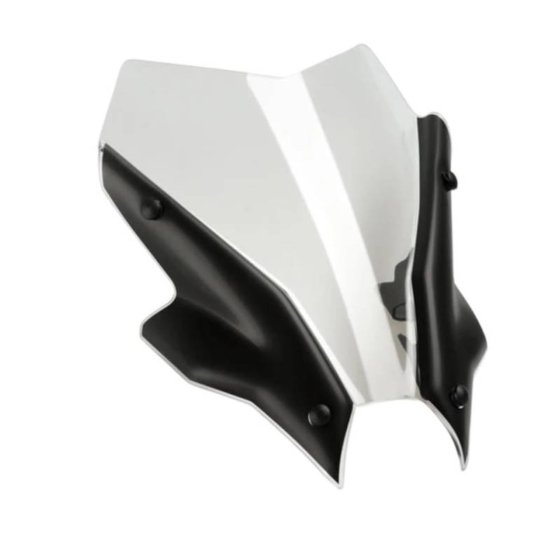 Windschutzscheibe Motorrad Für MT-09 2021 2022 2023 MT09 SP 2021 2022 2023 FZ-09 Motorrad Sport Windschutzscheibe Visier Schwarz Windschutzscheibe(Transparent) von LEINOX