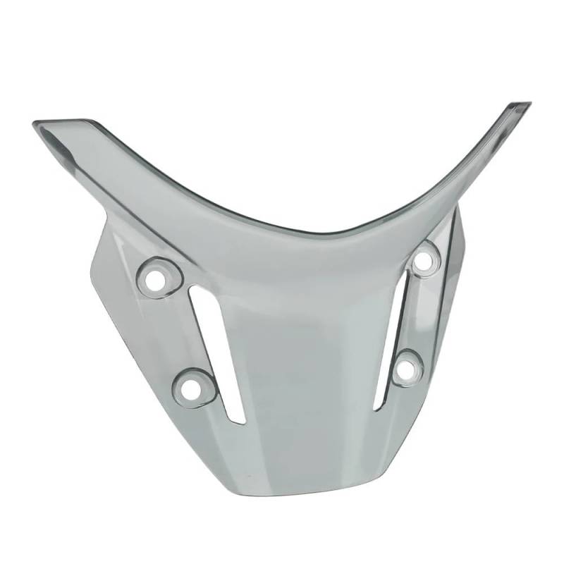 Windschutzscheibe Motorrad Für MT-09 FZ-09 2023 2022 2021 Windschutzscheibe Windschutz Motorrad Zubehör Windabweiser(Gray) von LEINOX