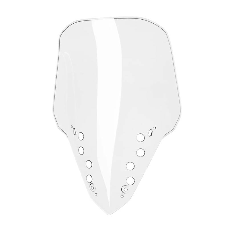 Windschutzscheibe Motorrad Für X-MAX125 XMAX300 2023 2024 Windschutzscheibe Windschutz Motorrad Windabweiser Schild Bildschirm(Clear) von LEINOX