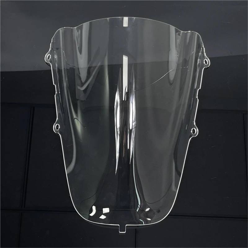 Windschutzscheibe Motorrad Für YZF-R1 YZF-R1M YZF R1 R1M 2020 2021 2022 2023 2024 Motorrad Windschutzscheibe Windschutz Double Bubble(Transparent) von LEINOX