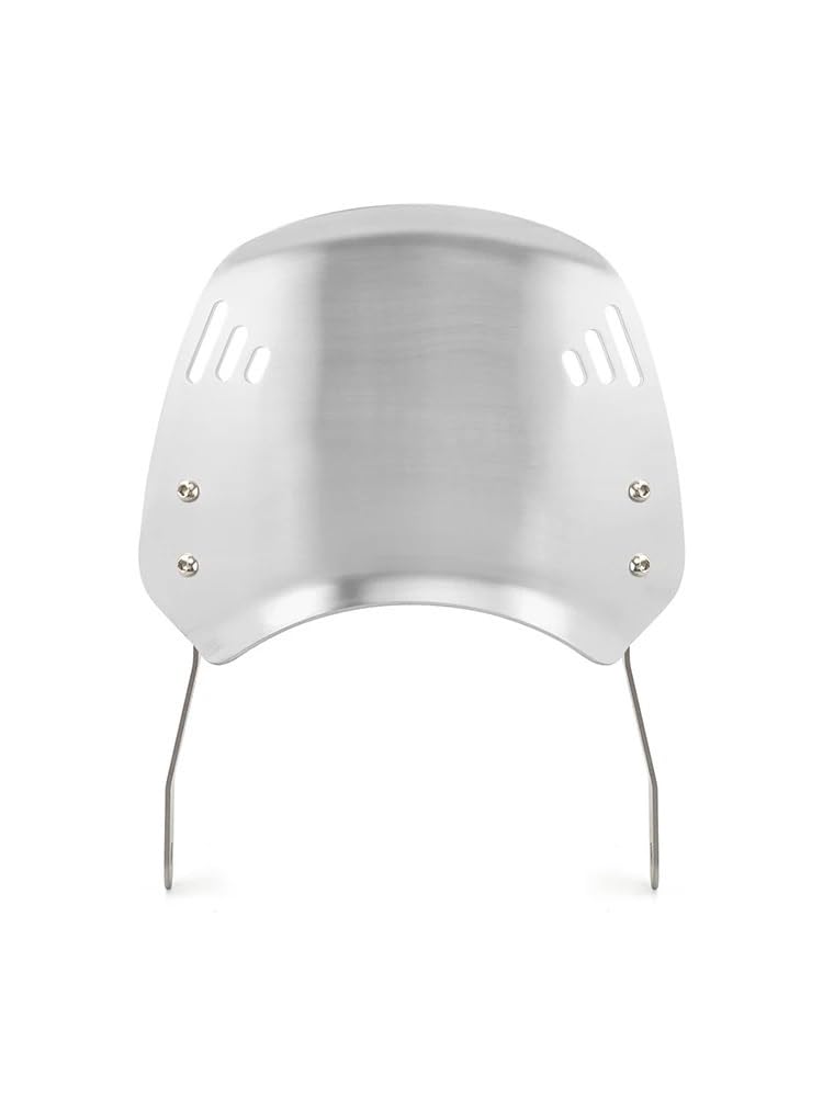 Windschutzscheibe Motorrad Universal Motorrad Windschutzscheibe Windabweiser Windschutzscheibe Verkleidung(Style 2 White) von LEINOX