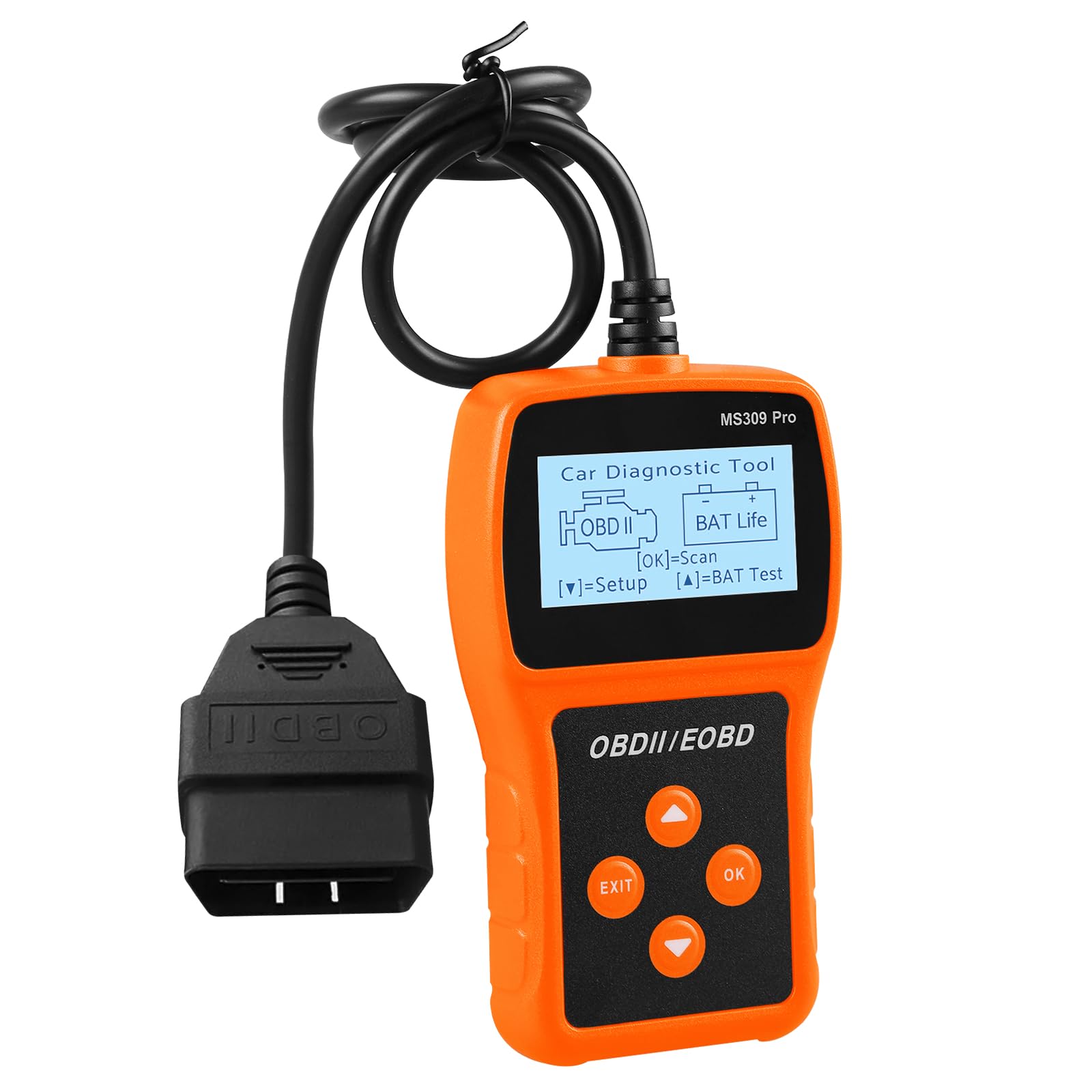 LEKEFETO OBD2 Diagnosegerät Auto, Auto OBD2 Scanner Codeleser, Fehlerauslesegerät KFZ Diagnosewerkzeuge für Alle OBD II Fahrzeuge, DTC-Definition, 9 OBD2 Modi, 10 Sprachen, Spannungserkennung LEKEFETO OBD2 Diagnosegerät Auto, Auto OBD2 Scanner Codeleser, Fehlerauslesegerät KFZ Diagnosewerkzeuge für Alle OBD II Fahrzeuge, DTC-Definition, 9 OBD2 Modi, 10 Sprachen, Spannungserkennung von LEKEFETO