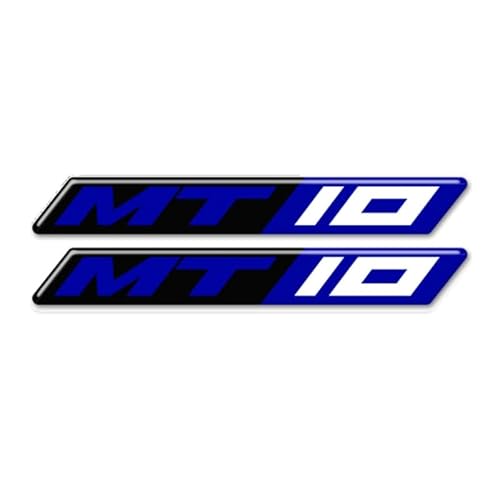 LEMING Für Yamaha MT10 FZ10 FZ MT - 10 SP MT-10 2018-2022 Motorrad-Tankpad-Griffe, Aufkleber, Knie tankpads Motorrad (Size : 7 Blue) von LEMING