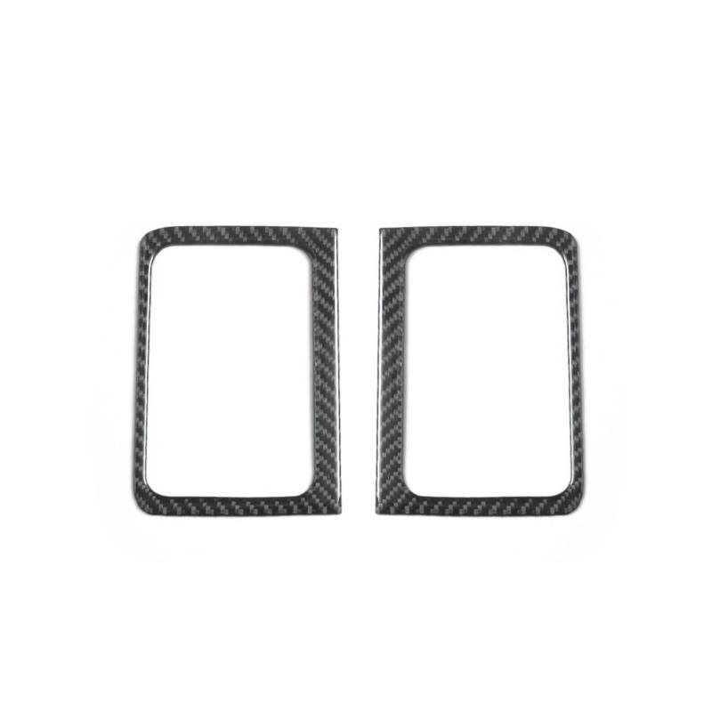 Innenleisten 2 Stücke Auto Vordertürgriff Trim Carbon Look Aufkleber Für RAM 1500 2009-2012 von LEMST