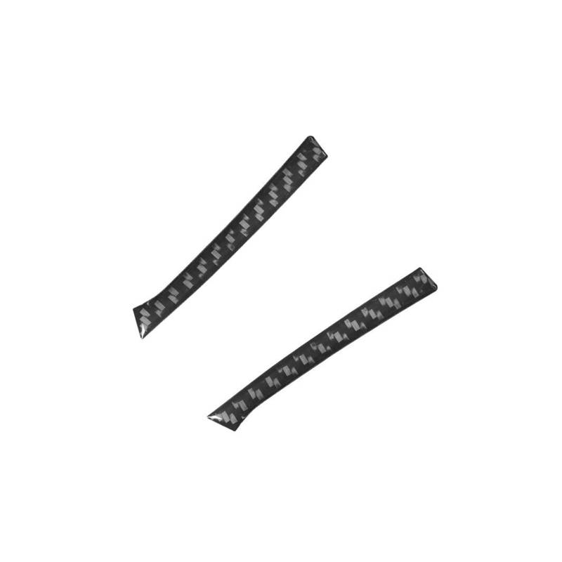 Innenleisten 2x Carbon Fiber Audio Control Side Aufkleber Streifen Abdeckung Trim Für RX330 RX350 von LEMST