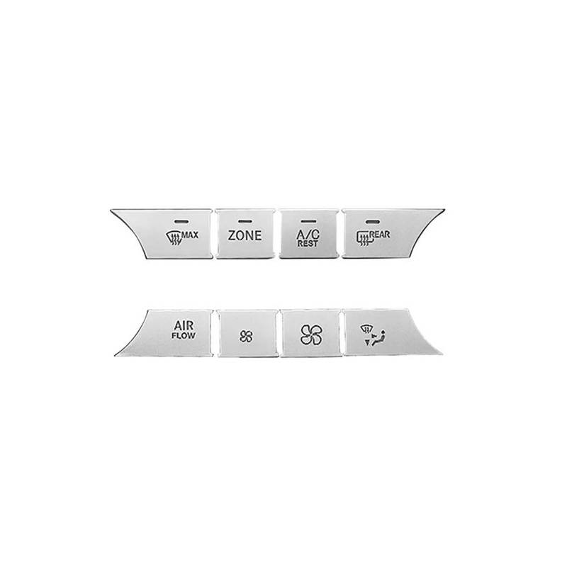 Innenleisten Auto Styling Innen Für ML GL GLE GLS Mittelkonsole Klimaanlage Tasten Aufkleber Dekoration Abdeckung Trim(B) von LEMST