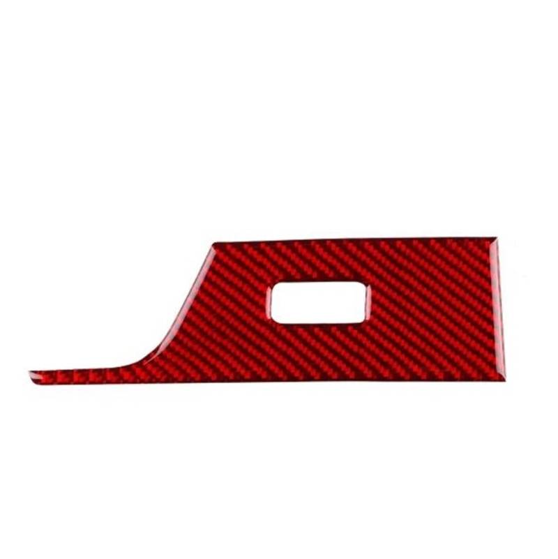 Innenleisten Für Sportage 2022 2023 2024 2025 LHD RHD Auto Center Console Side Outlet Panel Aufkleber Zubehör(Rot,Rhd) von LEMST