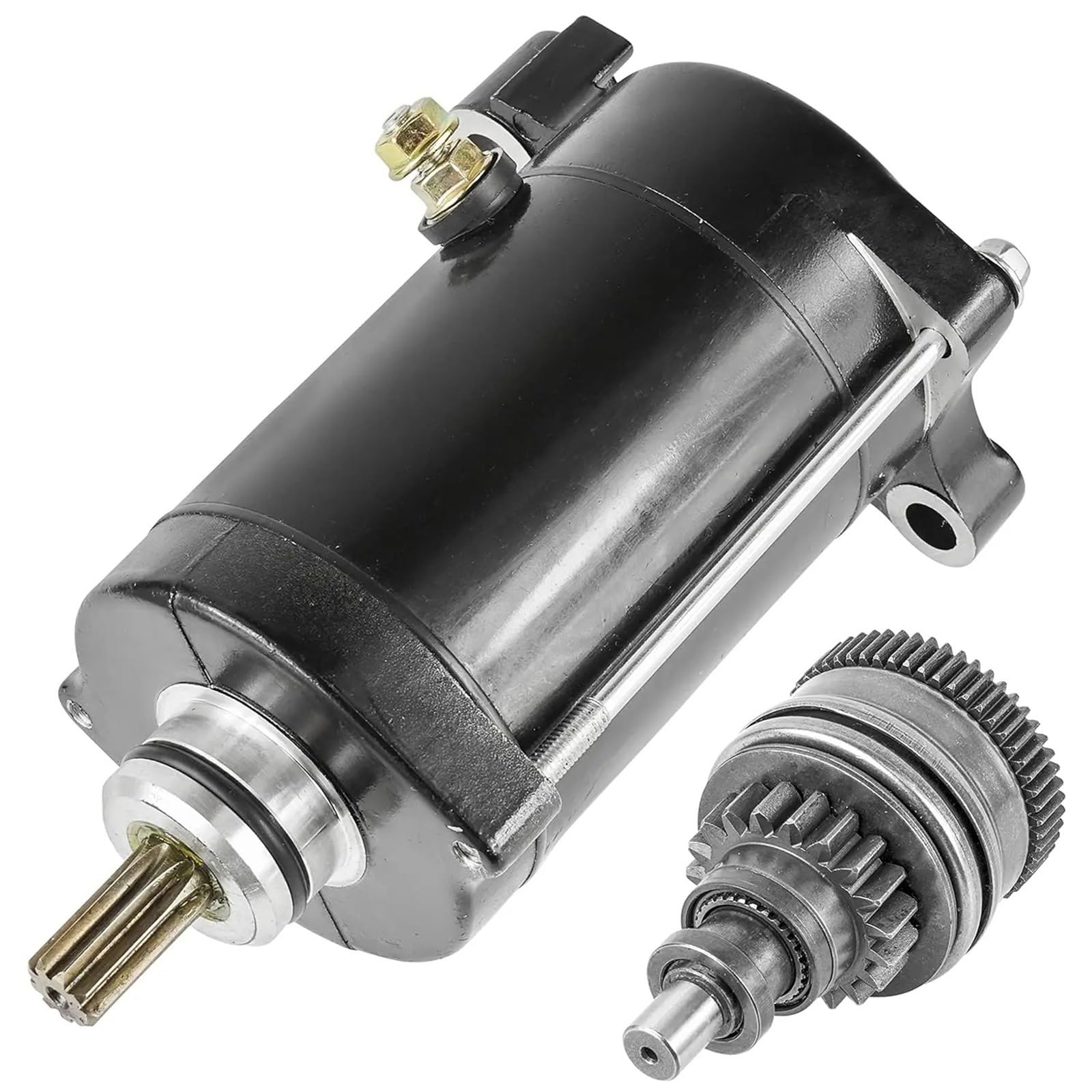 Anlasser Anlasser Und Antrieb Für Bendix, Für Super, Für Jet 700 2002–2012, Für Wave, Für Runner, Für Wave, Für Venture XL700 2002–2004, 6M6-81800-10 Starter Anlasser(2 Pieces Set) von LENTLY