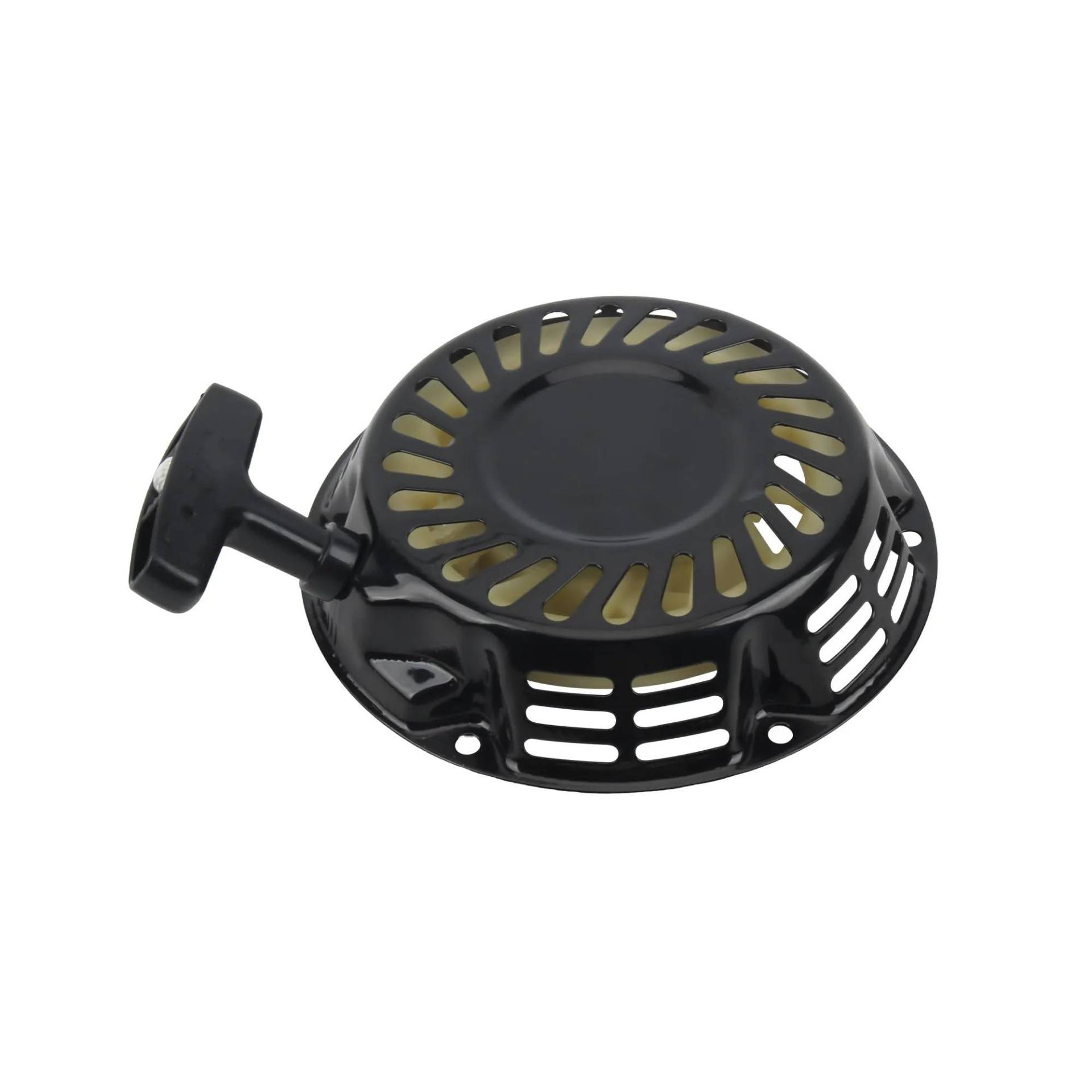 Anlasser Motorrad Pull Recoil Starter Garten Starten Recoil Montage Kit Für GX160 GX168 GX200 5.5/6,5 HP Motor Starter Anlasser(Schwarz) von LENTLY