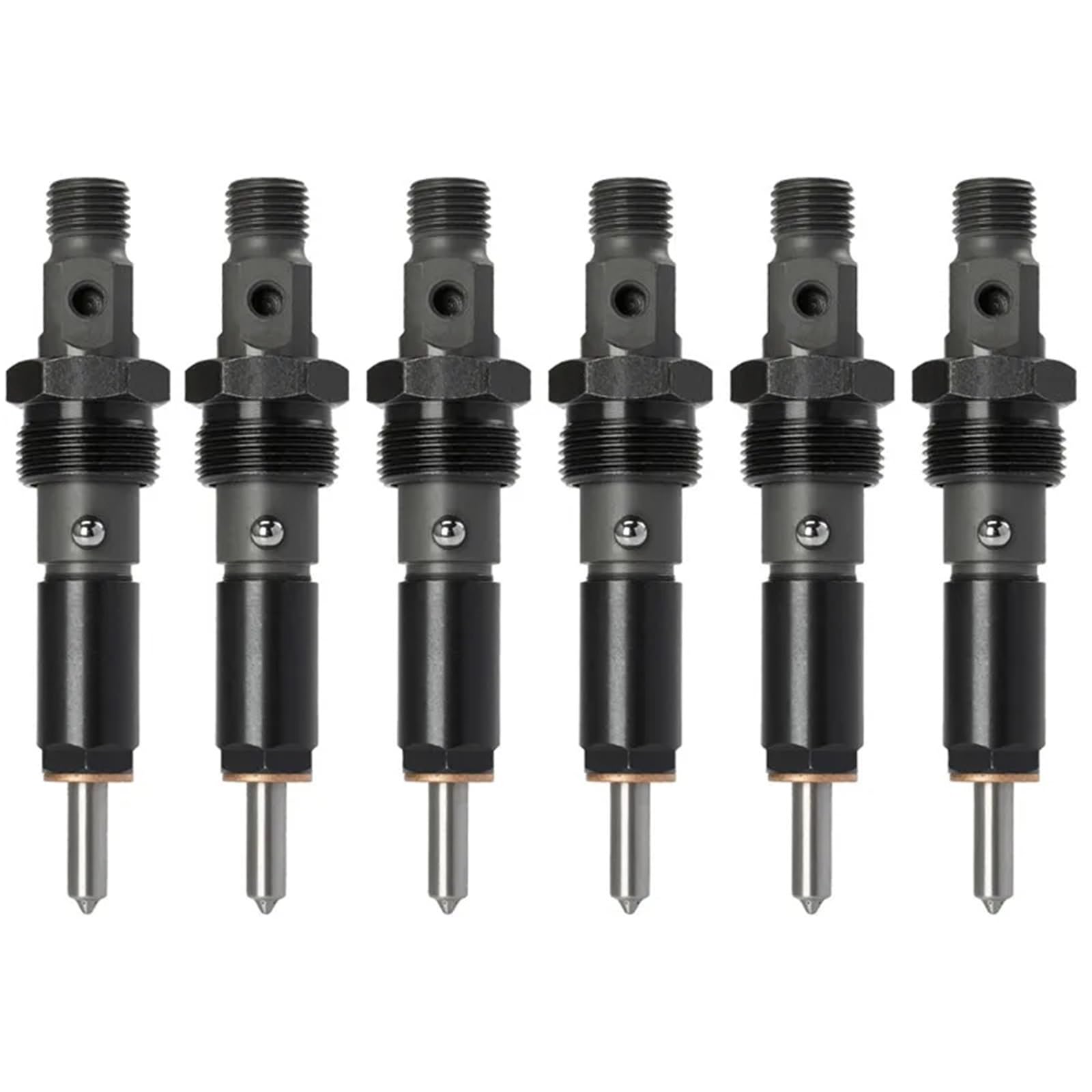 Auto Injektordüse 1/6 Stück KDAL59P6 Kraftstoff Injektor Düse Für Dodge Für Ram 2500 3500 5,9 L 6BT 12 Ventil 3283562 0432133844 768 215hp 6BTAA 6BT Einspritzventil(6 Pieces) von LENTLY