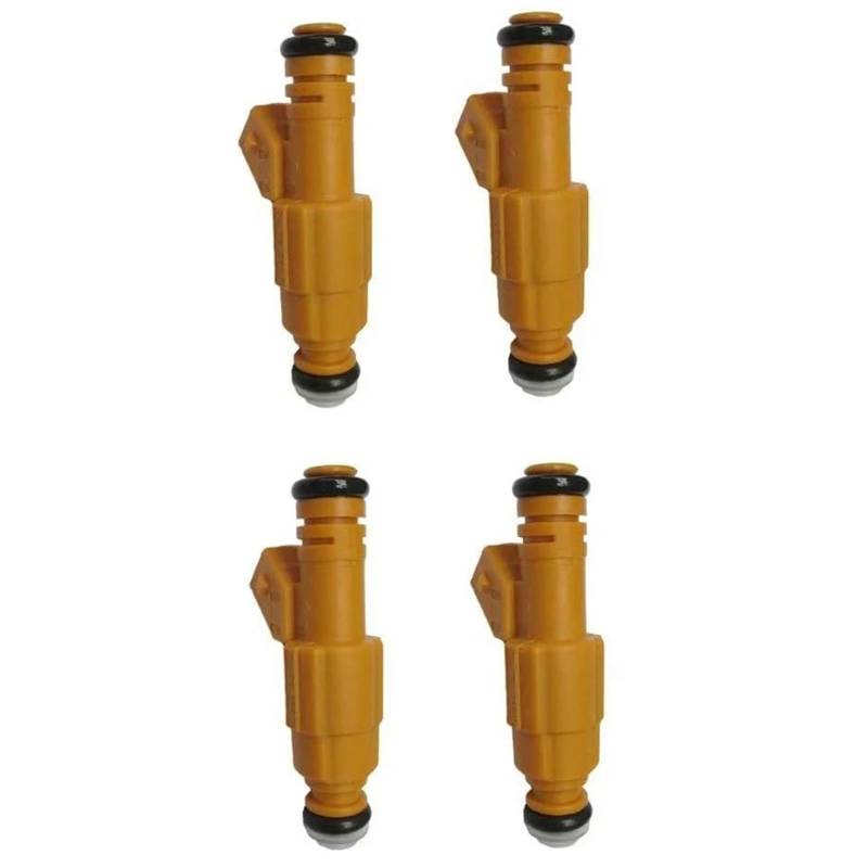 Auto Injektordüse 4 Stück 0280155710 Einspritzdüsen Für Jeep Für Cherokee Für Grand Für Cherokee Für Wrangler Für Comanche Einspritzventil von LENTLY