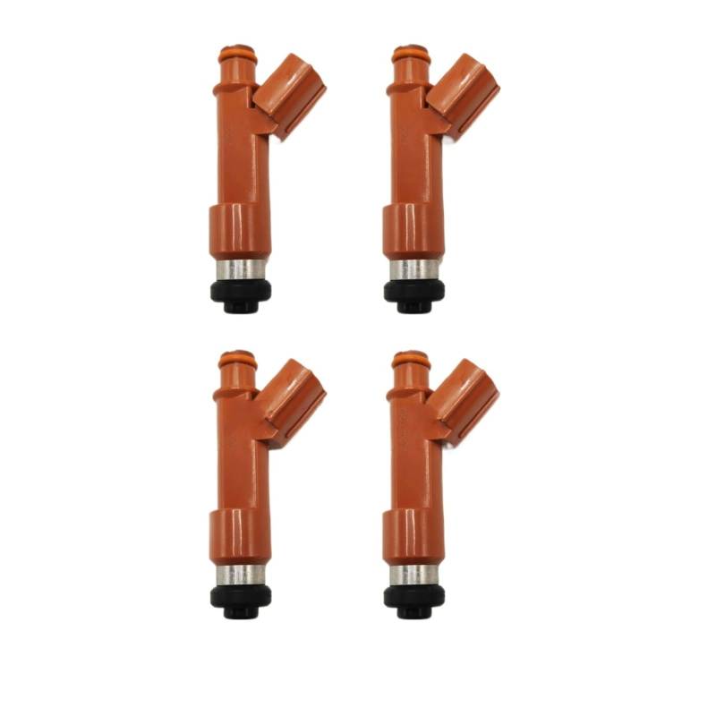 Auto Injektordüse 4 Stück 23250-22090 Einspritzdüsen 2325022090 Für Toyota Für Corolla CE LE Für Matrix 4-Türer 1.8L 2004–2008 2325022090 Einspritzventil von LENTLY