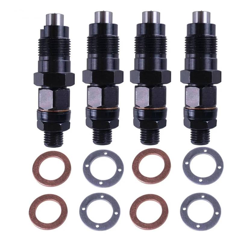 Auto Injektordüse 4 Stück Dieselkraftstoffinjektor Für Mitsubishi Für Pajero Für Triton Für Delica Für Spacegear 4D56 4D56T 2.5L D4BX D4BA G6BAJ D4BF Einspritzventil von LENTLY
