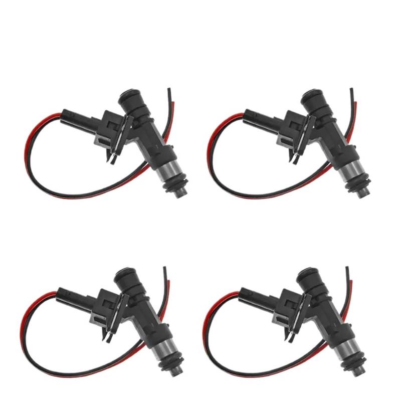 Auto Injektordüse 4 Stück Kraftstoff Injektor Düse Stecker & Stecker 0280158017 Für Lada Für Kalina Für Priora 1,6 1,7 113201002 Einspritzventil(4 Set) von LENTLY