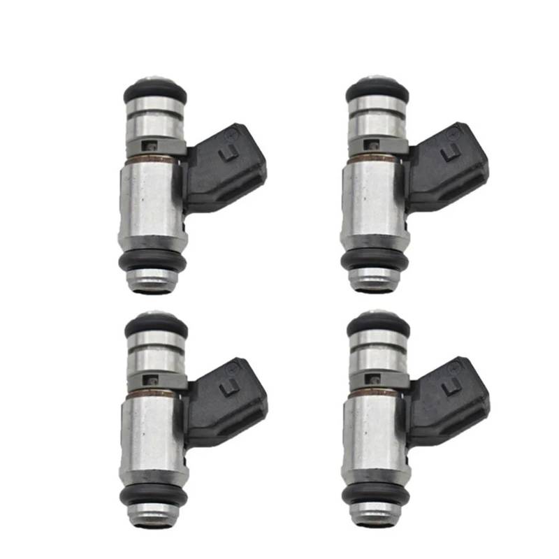 Auto Injektordüse 4 Stück Kraftstoffeinspritzdüse IWP001 214310000110 FJ1072112B1 75112001 FDB333 Für Lancia Für Delta II 1996 1997 1998 1999 Einspritzventil von LENTLY