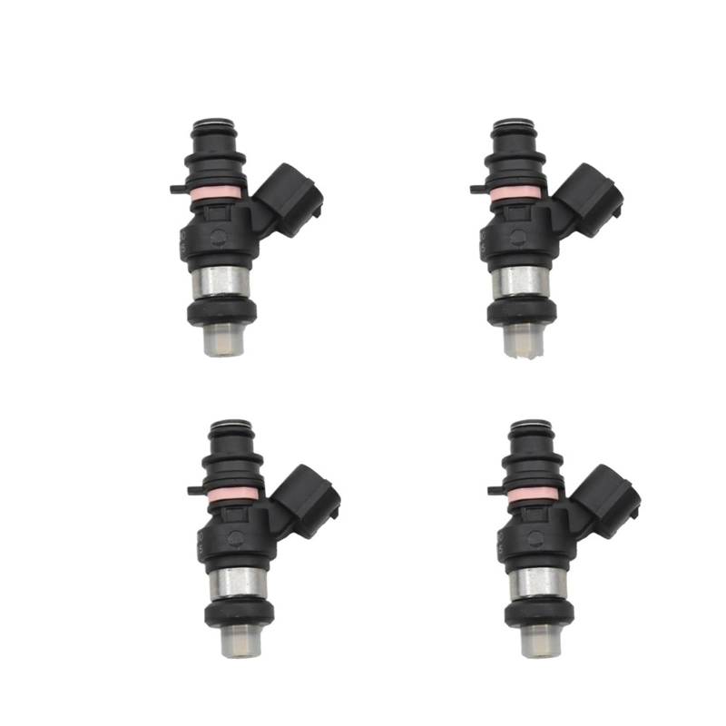 Auto Injektordüse 4 Stück Kraftstoffeinspritzer FBYCG80 16600-AA270 Für Subaru Für Impreza RX 2.0L Ei 8008212 2007–2012 Einspritzventil von LENTLY