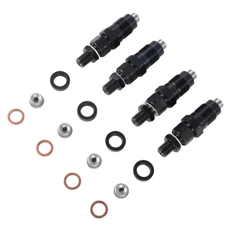 Auto Injektordüse 4 Stücke 093500-7020 23600-67040 Diesel-Kraftstoffeinspritzdüsen Für Toyota Für Hilux Für Surf Für Prado 1KZ-TE 3,0 L Einspritzventil von LENTLY