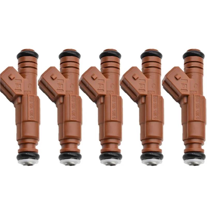 Auto Injektordüse 5 Stück Einspritzventil Für Volvo S70 C70 V70 Für S60 S80 XC70 Für XC90 2,4 2,5 2,8 2,9 0280155831 Einspritzventil von LENTLY