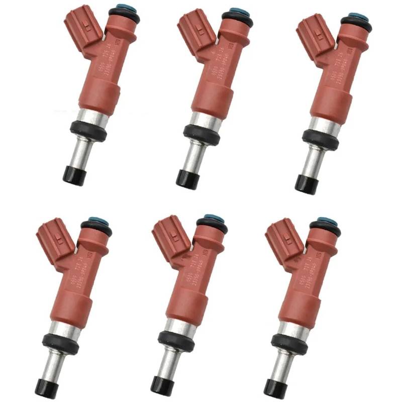 Auto Injektordüse 6 Stück Einspritzdüsen 23250-0P040 23250-31050 Für Lexus ES350 RX330 RX350 2007 2008 2009 3.5L Einspritzventil von LENTLY