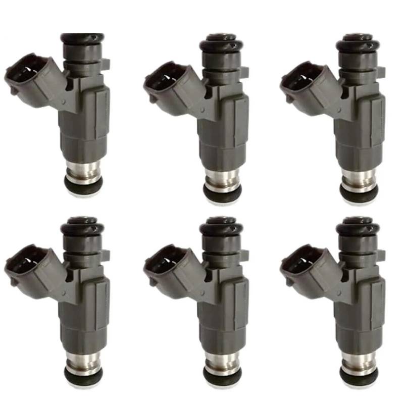 Auto Injektordüse 6 Stück FBJC100 16600-5L700 166005L700 16611AA350 Kraftstoff Injektoren Für Nissan 350Z 2003 2004 Für Infiniti G35 FX35 QX4 3,5 L Einspritzventil von LENTLY