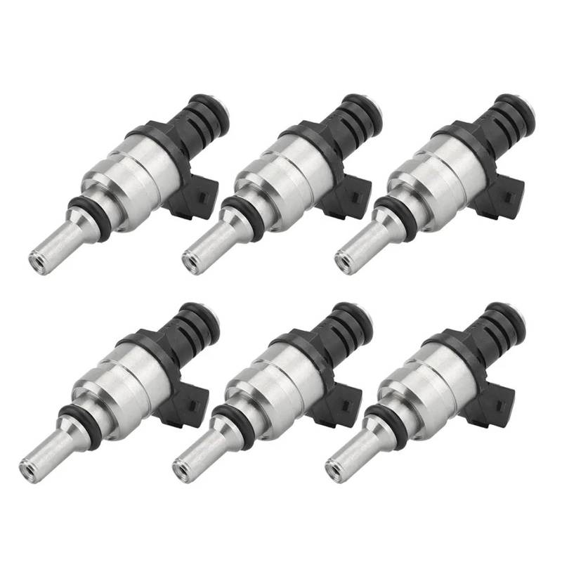 Auto Injektordüse 6 Stück Kraftstoffeinspritzdüse 1427240 Für E46 E39 Für X3 Z3 Z4 3 5 Serie 1998–2005 Motor 2,5 L 13537546244 1439800 Einspritzventil von LENTLY