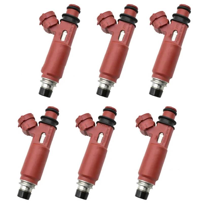 Auto Injektordüse 6 Stück Kraftstoffeinspritzdüse Für Mitsubishi Für Montero 3.5L V6 2001 2002 MD357267 195500-3970 1955003970 Einspritzventil von LENTLY