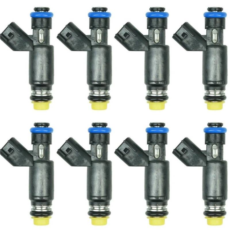 Auto Injektordüse 8 Stück Einspritzdüsen 12580426 25326903 Für GMC Für Chevrolet 5.3L Flex Fuel Einspritzventil von LENTLY
