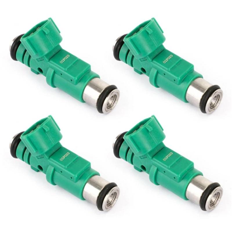 Auto Injektordüse Kraftstoffinjektor 01F023 1984G0 9655833580 Für Citroen Für C3 Für C2 Für Nemo Einspritzventil(Green 4 Pieces) von LENTLY