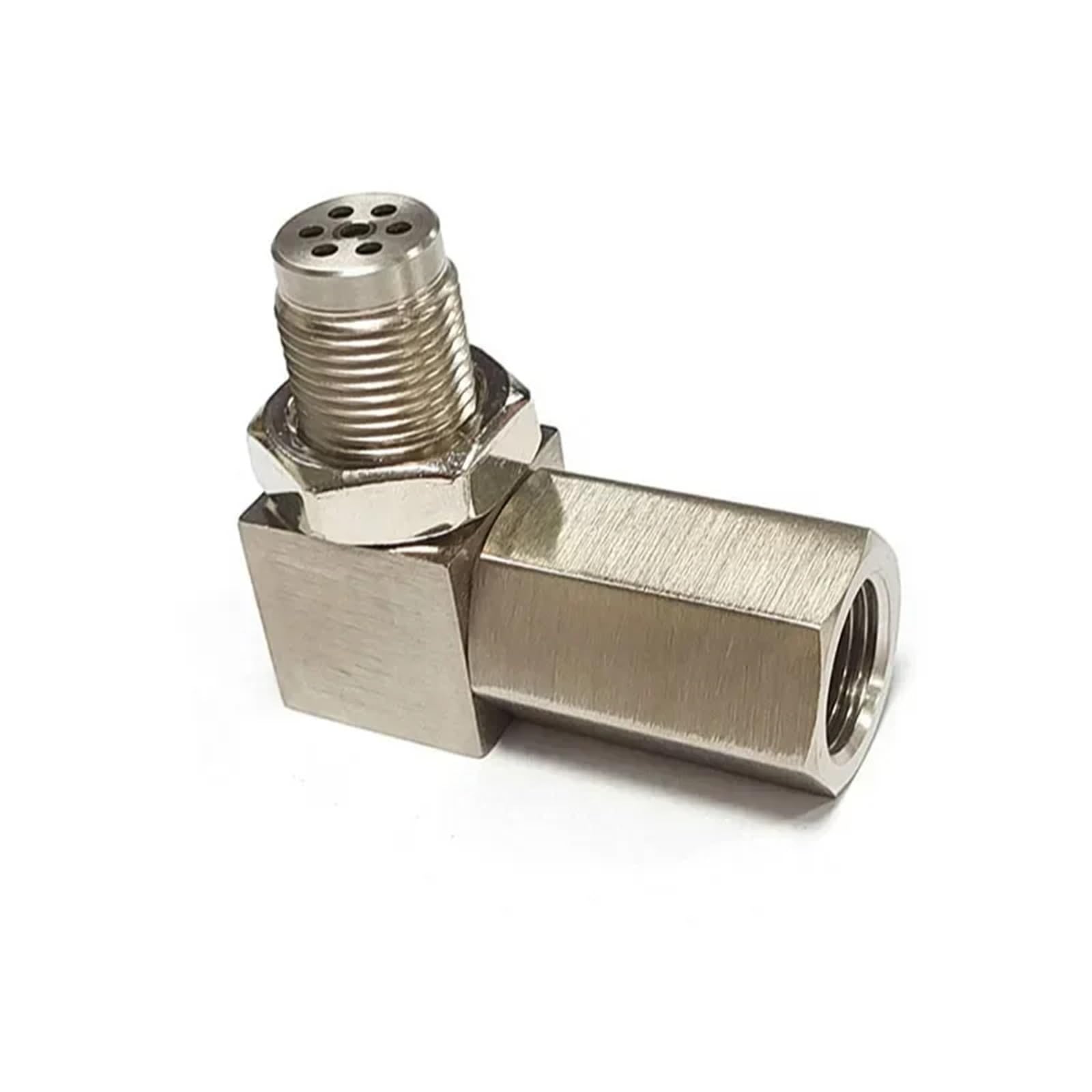 Lambdasonde 0 ° /45 ​​° /90 ° Grad Sauerstoff O2 Sensor Spacer Adapter Bung Katalysator Fix Universal O2 Sauerstoff Sensor Lambdasensor(45 Degrees) von LENTLY