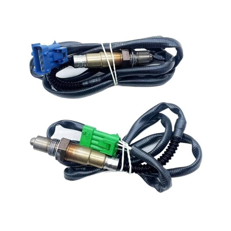 Lambdasonde 0258006029 0258006026 9636148880 1628HV Lambda O2 Sauerstoffsensor Für Peugeot 206 307 308 406 607 Lambdasensor(Set of 2) von LENTLY