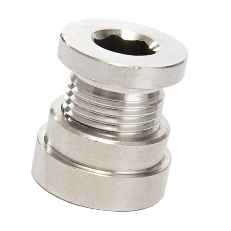 Lambdasonde 1 Stück Auto Zubehör Stahl O2 Sauerstoff Sensor Eisen M18 X 1,5 Stecker Und Mutter Abgestuft Schweiß Bungs Lambdasensor von LENTLY